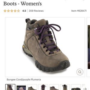 Hiking boots - gently worn , minimal scratches.